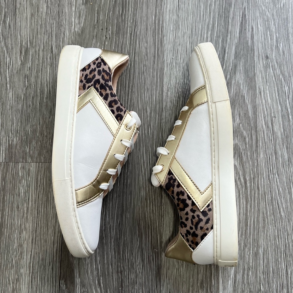 KATE SPADE Dasher White Leather Sneaker Size 11